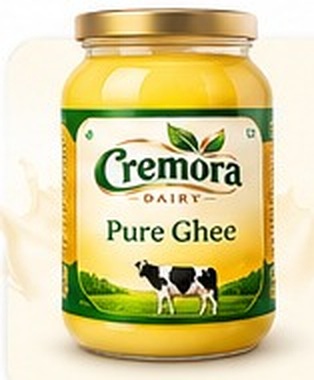 Cremora Pure Ghee product packaging concept