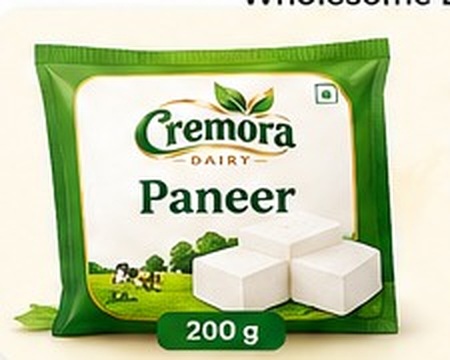 Cremora Fresh Paneer packaging concept